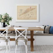 1949 print of the township map of Lakes Entrance, Victoria, highlighting historic streets and waterways near the Gippsland Lakes.