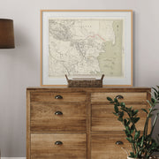 Vintage map of Bellevue Hill to Bondi circa 1911 showing early street layout and subdividable land in Sydney’s eastern suburbs