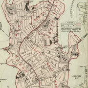Historic map of Balmain, Sydney detailed view