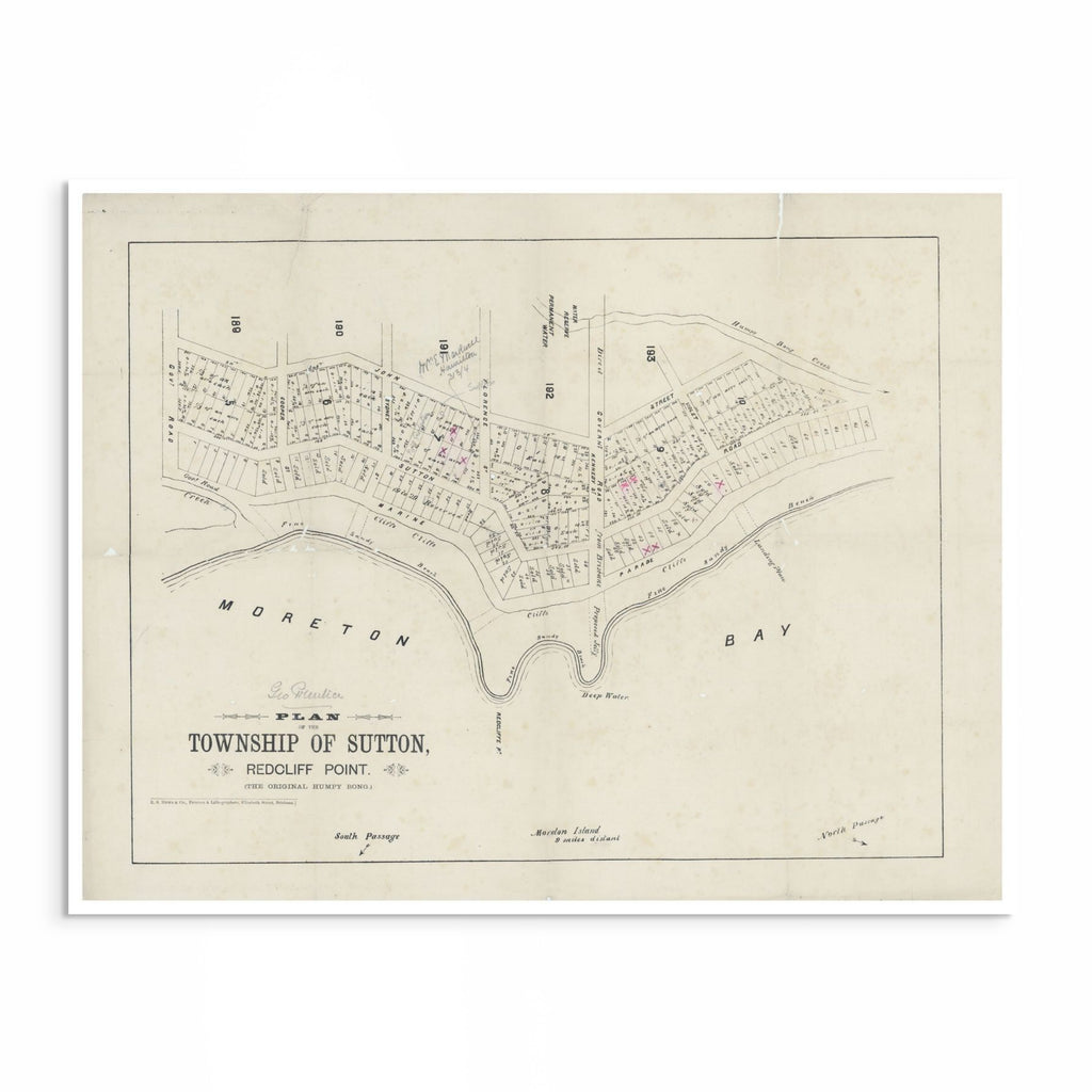 QLD Vintage Maps – Curat'd Walls