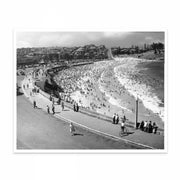 BONDI BEACH: Captivating Vintage Photo Prints Collection 1950's - Set of 6 Black and White Photos image 4 from Curat'd Walls