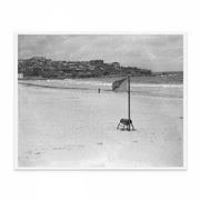 BONDI BEACH: Captivating Vintage Photo Prints Collection 1950's - Set of 6 Black and White Photos image 5 from Curat'd Walls