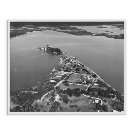 Metung: Captivating Vintage Aerial 1950's