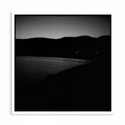 Max Dupain 3-piece Kiama Beach print set: rockpool with crashing surf, calm night bay, jagged coastline and strong surf.