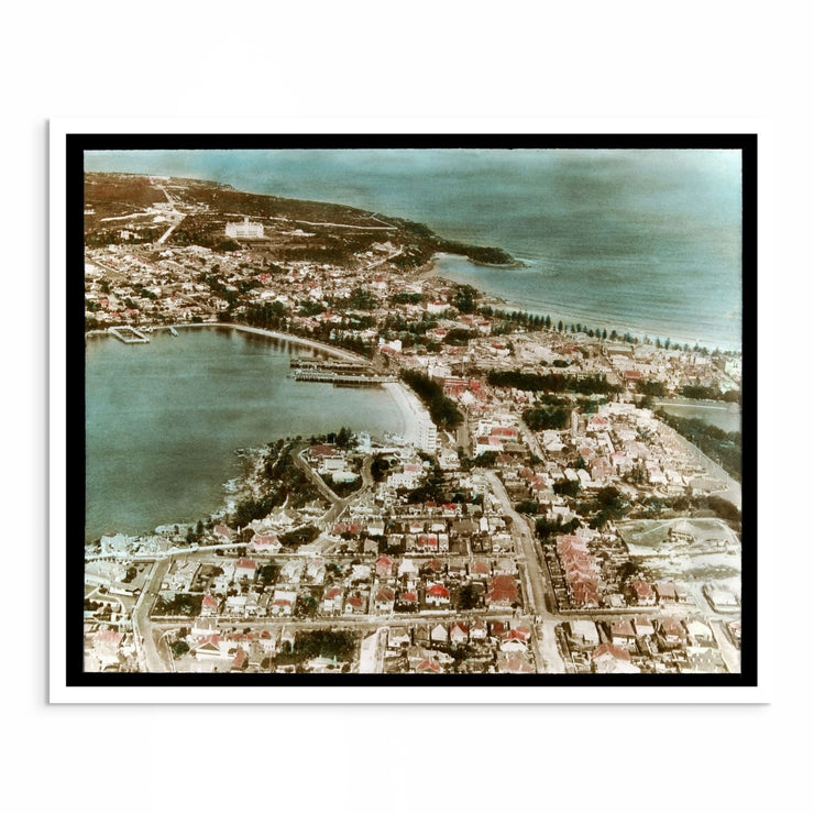 Manly: Coastal Vintage Aerial