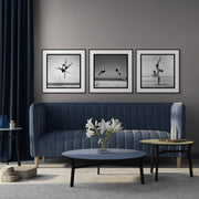 1940s Beach Acrobat Prints by George Caddy – Vintage Black & White Photography of Bondi Beach