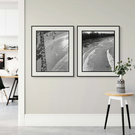 Manly Shark Tower Vintage Photo Prints - 1950's Two-Piece Collection from Curat'd Walls 