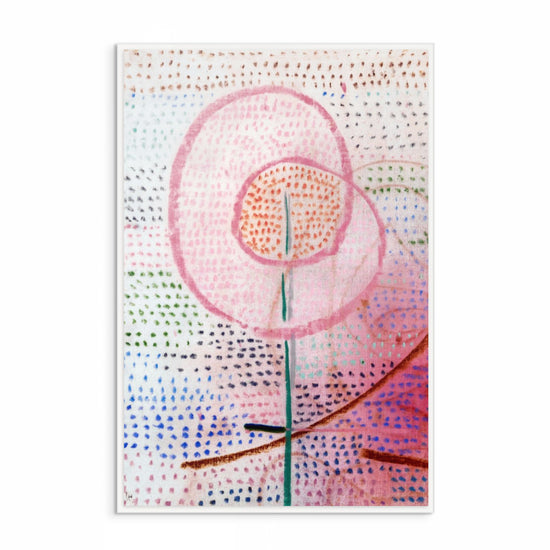Flourishing (1934) by Paul Klee – Bauhaus-Inspired Abstract Art Print